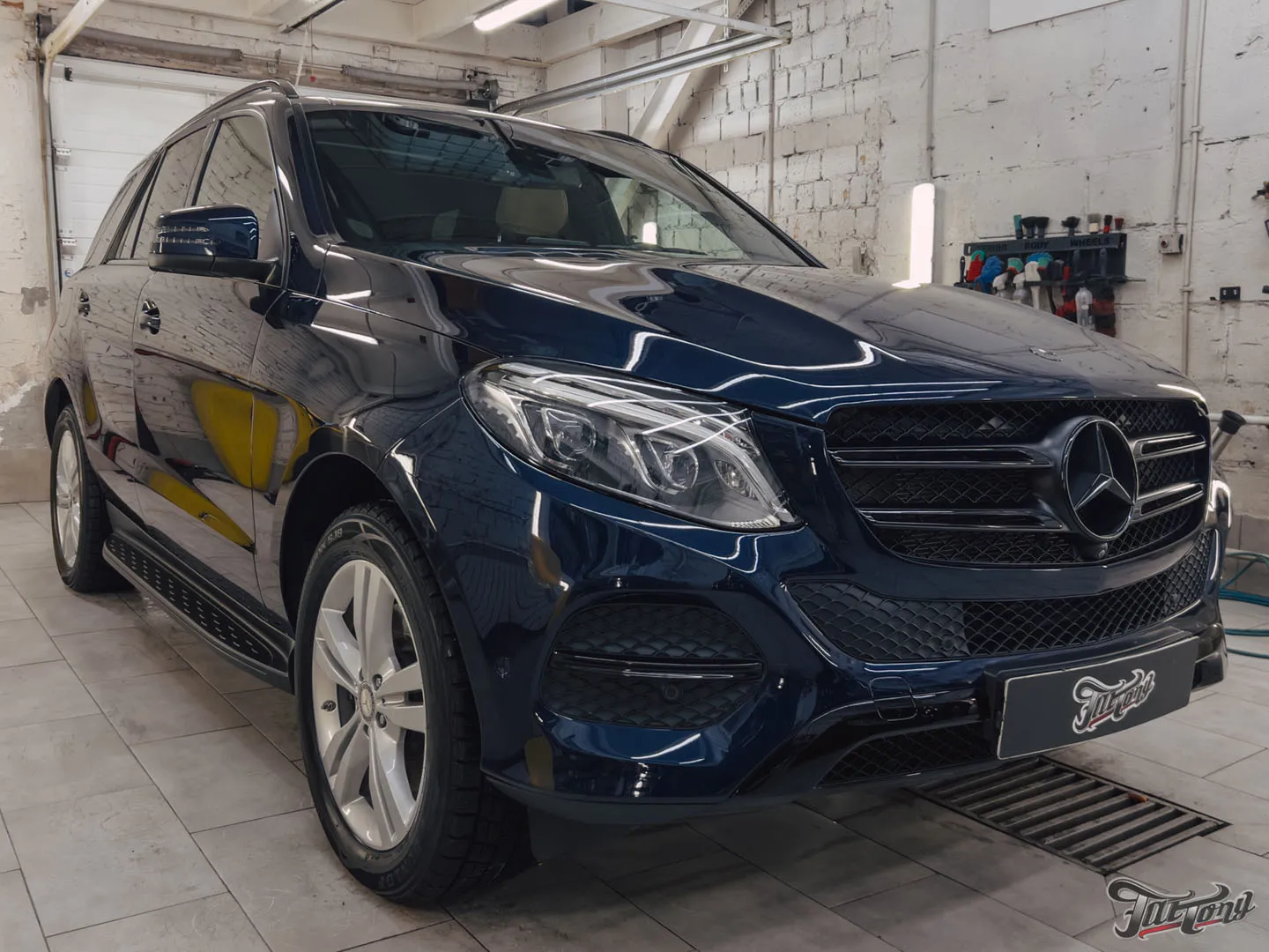 Техническое обслуживание, полировка и покрытие керамикой Mercedes GLE 400